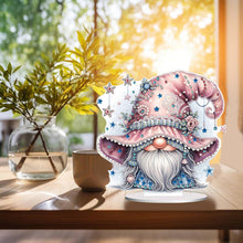 Load image into Gallery viewer, Double Side Sleeping Gnome Diamond Painting Desktop Ornaments Kit for Home Decor