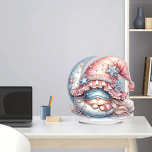 Load image into Gallery viewer, Double Side Sleeping Gnome Diamond Painting Desktop Ornaments Kit for Home Decor