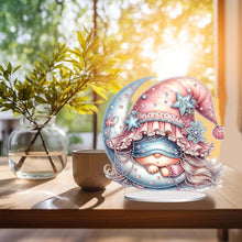 Load image into Gallery viewer, Double Side Sleeping Gnome Diamond Painting Desktop Ornaments Kit for Home Decor