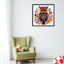 Load image into Gallery viewer, Diamond Painting - Full Round - owl (40*40CM)
