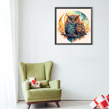 Load image into Gallery viewer, Diamond Painting - Full Round - owl (40*40CM)