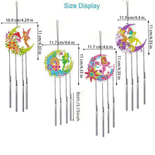 Load image into Gallery viewer, Acrylic Cartoon DIY Diamond Painting Crystal Wind Chimes Pendant Kit Home Decor