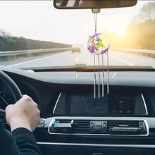 Load image into Gallery viewer, Acrylic Cartoon DIY Diamond Painting Crystal Wind Chimes Pendant Kit Home Decor