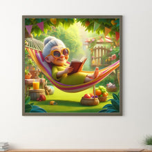 Load image into Gallery viewer, Diamond Painting - Full Round - Funny grandma (30*30CM)