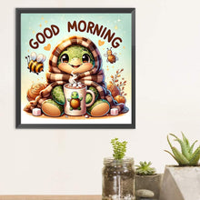 Load image into Gallery viewer, Diamond Painting - Full Round - sea turtle (30*30CM)