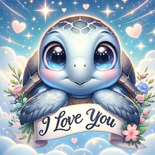 Load image into Gallery viewer, Diamond Painting - Full Round - sea turtle (30*30CM)