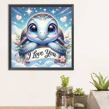 Load image into Gallery viewer, Diamond Painting - Full Round - sea turtle (30*30CM)