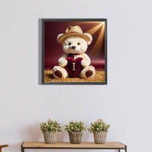 Load image into Gallery viewer, Diamond Painting - Full Round - Bear letter I (40*40CM)