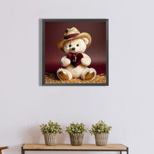 Load image into Gallery viewer, Diamond Painting - Full Round - Bear Letter J (40*40CM)