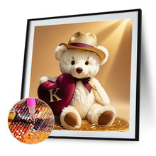 Load image into Gallery viewer, Diamond Painting - Full Round - Bear letter K (40*40CM)