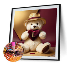 Load image into Gallery viewer, Diamond Painting - Full Round - Bear letter L (40*40CM)