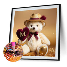 Load image into Gallery viewer, Diamond Painting - Full Round - Bear letter M (40*40CM)