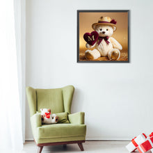 Load image into Gallery viewer, Diamond Painting - Full Round - Bear letter M (40*40CM)