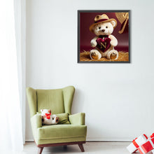 Load image into Gallery viewer, Diamond Painting - Full Round - Bear letter N (40*40CM)