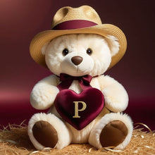 Load image into Gallery viewer, Diamond Painting - Full Round - Bear letter P (40*40CM)