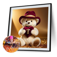 Load image into Gallery viewer, Diamond Painting - Full Round - Bear letter T (40*40CM)