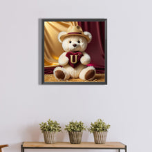 Load image into Gallery viewer, Diamond Painting - Full Round - Bear letter U (40*40CM)