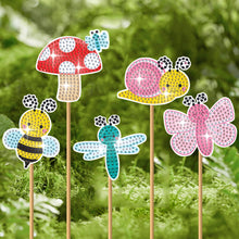 Load image into Gallery viewer, 8/9Pcs Cartoon DIY Diamond Art Paintings Stick Diamond Painting Stakes Ornaments