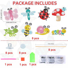 Load image into Gallery viewer, 8/9Pcs Cartoon DIY Diamond Art Paintings Stick Diamond Painting Stakes Ornaments