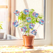 Load image into Gallery viewer, 8/9Pcs Cartoon DIY Diamond Art Paintings Stick Diamond Painting Stakes Ornaments