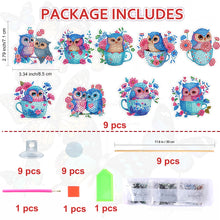 Load image into Gallery viewer, 8/9Pcs Cartoon DIY Diamond Art Paintings Stick Diamond Painting Stakes Ornaments