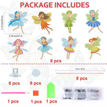 Load image into Gallery viewer, 8/9Pcs Cartoon DIY Diamond Art Paintings Stick Diamond Painting Stakes Ornaments