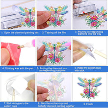 Load image into Gallery viewer, 8/9Pcs Cartoon DIY Diamond Art Paintings Stick Diamond Painting Stakes Ornaments