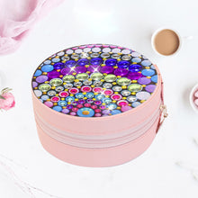 Load image into Gallery viewer, PU Partial Special Shaped Mandala Diamond Art Jewelry Box for Necklaces Earrings