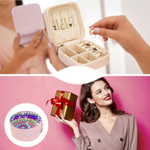 Load image into Gallery viewer, PU Partial Special Shaped Mandala Diamond Art Jewelry Box for Necklaces Earrings