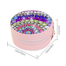 Load image into Gallery viewer, PU Partial Special Shaped Mandala Diamond Art Jewelry Box for Necklaces Earrings