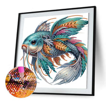 Load image into Gallery viewer, Diamond Painting - Partial Special Shaped - fish (30*30CM)
