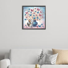 Load image into Gallery viewer, Diamond Painting - Partial Special Shaped - butterfly cat (40*40CM)