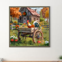 Load image into Gallery viewer, Diamond Painting - Full Round - village scenery (30*30CM)
