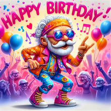 Load image into Gallery viewer, Diamond Painting - Full Round - Funny grandma (40*40CM)