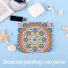 Load image into Gallery viewer, PU Partial Special Shaped Mandala 5D DIY Diamond Painting Wallet Gifts for Women