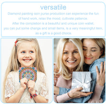 Load image into Gallery viewer, PU Partial Special Shaped Mandala 5D DIY Diamond Painting Wallet Gifts for Women