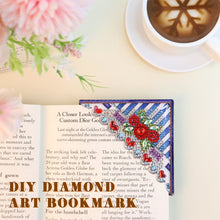 Load image into Gallery viewer, 4Pcs Mandala Diamonds Painting Corner Bookmarks DIY Flower Bookmarks Kit