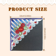 Load image into Gallery viewer, 4Pcs Mandala Diamonds Painting Corner Bookmarks DIY Flower Bookmarks Kit