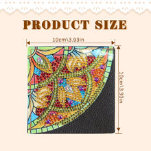 Load image into Gallery viewer, 4Pcs Mandala Diamonds Painting Corner Bookmarks DIY Flower Bookmarks Kit