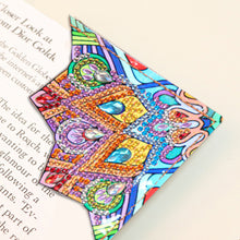Load image into Gallery viewer, 4Pcs Mandala Diamonds Painting Corner Bookmarks DIY Flower Bookmarks Kit