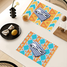 Load image into Gallery viewer, 2Pcs Ethnic Style Diamond Painting Placemat DIY Art Placemat for Table Decor