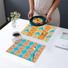 Load image into Gallery viewer, 2Pcs Ethnic Style Diamond Painting Placemat DIY Art Placemat for Table Decor