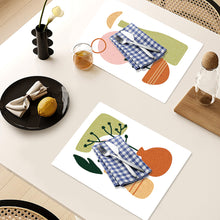 Load image into Gallery viewer, 2Pcs Artistic Pattern Diamond Painting Placemat DIY Art Placemat for Table Decor
