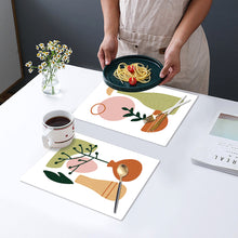 Load image into Gallery viewer, 2Pcs Artistic Pattern Diamond Painting Placemat DIY Art Placemat for Table Decor