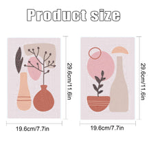 Load image into Gallery viewer, 2Pcs Artistic Pattern Diamond Painting Placemat DIY Art Placemat for Table Decor