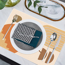 Load image into Gallery viewer, 2Pcs Artistic Pattern Diamond Painting Placemat DIY Art Placemat for Table Decor