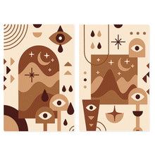 Load image into Gallery viewer, 2Pcs Artistic Pattern Diamond Painting Placemat DIY Art Placemat for Table Decor