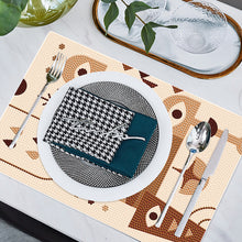 Load image into Gallery viewer, 2Pcs Artistic Pattern Diamond Painting Placemat DIY Art Placemat for Table Decor