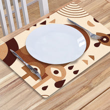 Load image into Gallery viewer, 2Pcs Artistic Pattern Diamond Painting Placemat DIY Art Placemat for Table Decor