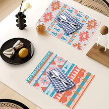 Load image into Gallery viewer, 2Pcs Ethnic Style Diamond Painting Placemat DIY Art Placemat for Table Decor